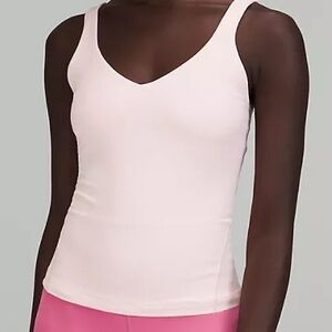 Lululemon Pink Align Waist length  Tank Top